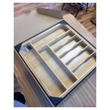 $60 Umilife Extra Large Expandable Kitchen Drawer Organizer, Bamboo