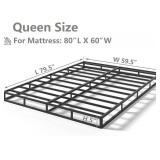 $66 Qingzhou 5-In Box Spring for Queen Bed, Metal Foundation, 3000 lbs
