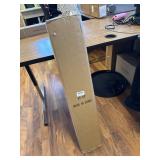 $90 NIUBEE 36" Premium Acrylic Floating Bookshelf, Clear, 4-Pack