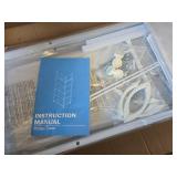 $72 Crestlive Tall Dresser - 6-Drawer Steel Frame, Wood Top, White