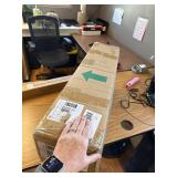 $160 INMOZATA 6 Pack Retractable Belt Stanchions, Black, 6.6ft Belts