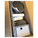 $160 INMOZATA 6 Pack Retractable Belt Stanchions, Black, 6.6ft Belts