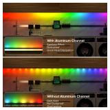 $48 BTF-LIGHTING Black LED Aluminum Channel System for 8/10/12mm