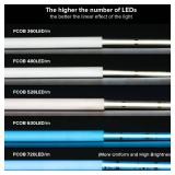 $48 BTF-LIGHTING Black LED Aluminum Channel System for 8/10/12mm