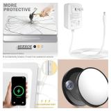 $54 Makeup Vanity LED Mirror 24x19 10X, Dimmable, Touch Control