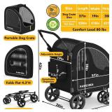 $190 PAWZIDEA Large Dog Carrier, see notes!