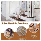 $70 Seloom Stair Treads Non-Slip Carpet Rubber Backing 9x36 15-Pack