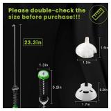 Washer Suspension Rod Kit for Whirlpool/Maytag Bravos MVWC565FW