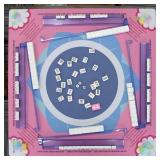 bestcool 2025 Neoprene Mahjong Mat with Rules Anti-Slip