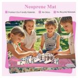 bestcool 2025 Neoprene Mahjong Mat with Rules Anti-Slip