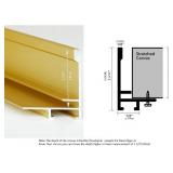 GVS-ART Metal Floating Frame for 16x20 Canvas, 1.5" Depth