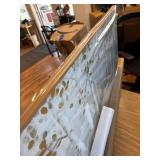 $76 Framed Wall Art Decor Colorful Forest Path Canvas 20 40 in