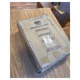 4-Tier Storage Shelves, Unit, 33W x 12.6D x 57.2H, Black