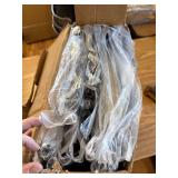 4-Tier Storage Shelves, Unit, 33W x 12.6D x 57.2H, Black