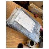 4-Tier Storage Shelves, Unit, 33W x 12.6D x 57.2H, Black