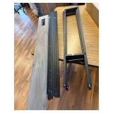 $60 2-Pack Narrow Console Table w/ Charging, Greige