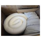 $95 BEDLORE 4-Inch Memory Foam Mattress Topper Twin XL, 2-in-1