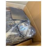 $150 Adjustable Height Rolling Stool with Backrest, Tool Tray, Red