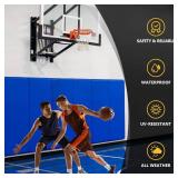 $122 1 pc Gym Padding, Basketball Court Wall Pad - 2" Thick Protector