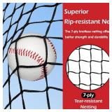 $50 Bearwill Baseball Net 7x7ft with Ball Collection, 2 Strike Zones