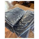 Set of six fabric drawers with handles ONLY!