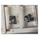 $120 Overbed Desk with Wheels, Adjustable Height & Tiltable Tabletop