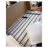 $130 10 Panels Garden Tube Fence with Gate, 42in H x 21.6ft L