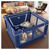 42x42 Inch Puppy Playpen with Gate for Puppies & Small Dogs