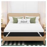 $90 Full Memory Foam Mattress Topper 3 in, Back Pain Relief, Cover