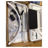 $58 LIONVISON Half Moon Lash Light 6500K LED Ring Light w/ Tray