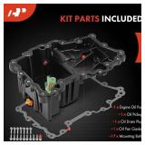 $95 A-Premium Engine Oil Pan with Drain Plug for Ford F-150 2.7L