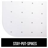 $80 GORILLA GRIP Slip Resistant Office Chair Mat for Carpeted Floors