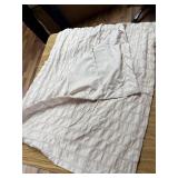 HYMOKEGE Beige Queen Comforter Set Seersucker 7-Piece Bedding