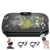 $150 Vibration Plate Exercise Machine with 240 Speeds Fitness Platform