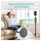 $90 Speaker Stands, Adjustable Height up to 42.6