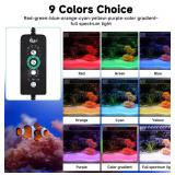 $50 AQQA LED Aquarium Light, 24/7 Mode, Fits 24-32 Inch Fish Tank