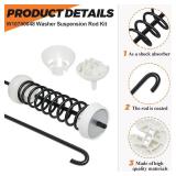 W10780048 Washer Suspension Rod Kit for Whirlpool, Kenmore, Maytag