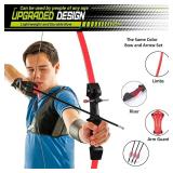 CrazyMouse Recurve Bow Set for Teens & Adults, 8 Arrows, 5 Targets