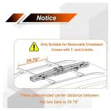 $255 TOOENJOY Rooftop 2-Bike Rack for Car SUV Roof Mount