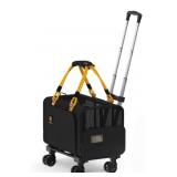 PAWZIDEA Pet Carrier with Wheels, 16x24x24, TSA Airline Approved