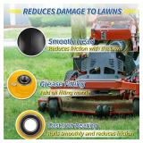 $83 Flat Free Lawn Mower Tire & Wheel, Bearing Bore 3/4"/5/8", 2-pcs