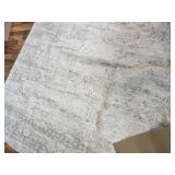 $90 Washable 8x10 Area Rug, Ultra-Soft Faux Wool, Non-Slip Low-Pile