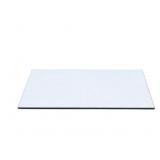 24 3/8" x 17 5/16" x 1/8" Piece of Tempered Glass