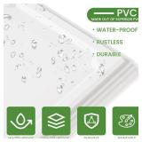 $90 24-Pcs 24x24 Drop Ceiling Tiles, 2x2 ft PVC FireRated 96 SqFt