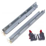 $75 21" Under Mount Drawer Slides Rear/Bottom Full Extension 4Pcs