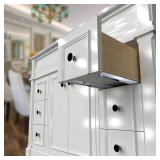 $75 21" Under Mount Drawer Slides Rear/Bottom Full Extension 4Pcs