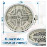 WB30T10130 12-In Dual Haliant Radiant Surface Element by PANDEELS