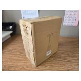 $96 2-Pendant Lights for Kitchen Island - Painted Gold Globe Pendant