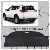 $68 kaungka Cargo Cover Retractable for 2013-2018 Toyota RAV4 Black