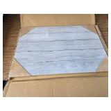 $48 Wooden Planks Print Magnetic Dry Erase Board, 30x20 in, Frameless